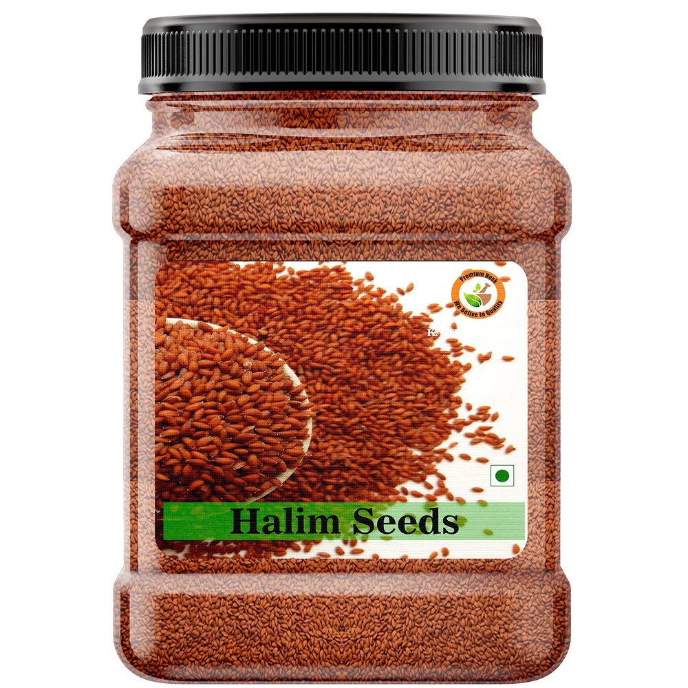 Kartik Export Halim Seeds For Eating - 400 Gm - Garden Cress Seeds - Aliv Beej - Immunity Booster Superfood (Jar Pack)