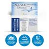 ACUVUE - Oasys with Hydraclear Plus - Two Week Reusable Contact Lenses (-10.5, Clear, Pack of 6 lenses) | From Johnson&Johnson view 2