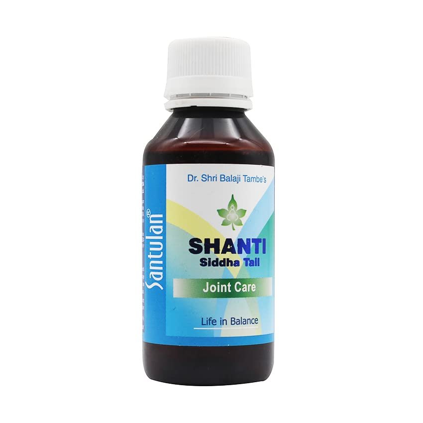 Santulan Ayurveda, Shanti Oil-100ML Each, (Pack Of 2), Massage Oil For Joints and get Golden Oldie Herbs, Sukanthi Pills-1gm