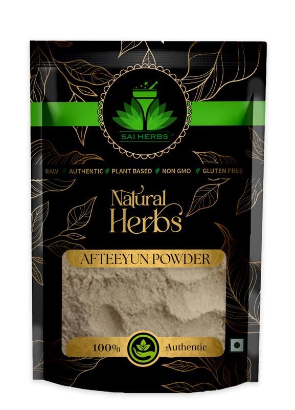 SAI HERBS Afteeyun Powder - Aftiun Powder - Afttimoon Powder - Amar Bel Powder - Aakash Bel Powder - Cuscuta Reflexa Powder - Dodder Powder - Pure & Natural (100 Grams)