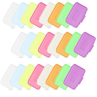 OBTANIM 24 Pack Colorful Braces Wax Dental Care Orthodontic Wax for Braces Wearer