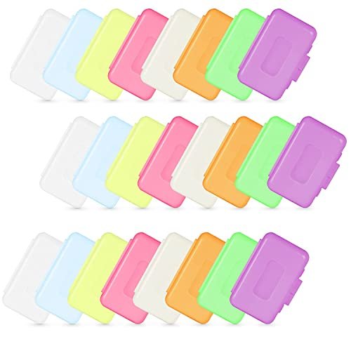 OBTANIM 24 Pack Colorful Braces Wax Dental Care Orthodontic Wax for Braces Wearer