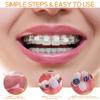 OBTANIM 24 Pack Colorful Braces Wax Dental Care Orthodontic Wax for Braces Wearer view 4