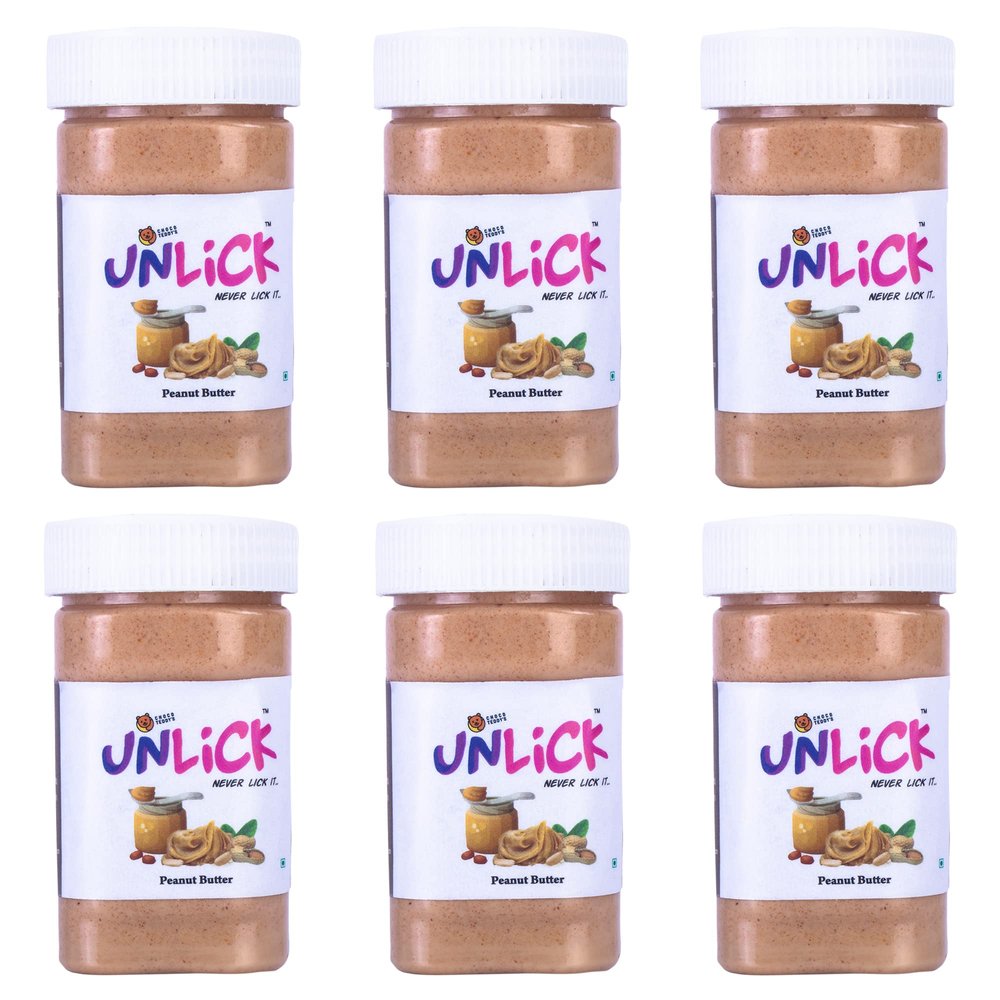 Choco Teddy's Unlick Chocolate Spread Chocolate Combo Pack of 6-900 g (Pack of 6 Peanut Butter)
