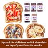 Choco Teddy's Unlick Chocolate Spread Chocolate Combo Pack of 6-900 g (Pack of 6 Peanut Butter) view 3