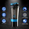 COOL INDIANS Promotion Protein Shaker Bottle with 2 Extra Compartment Jars, Water Shaker Bottle with Storage for Energy Powder Protein Nutrition Shaker Bottle for Gym Come with Compartment view 2