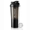 Cool Indians Premium Protein Gym Shaker Bottle with 2 Extra Compartment for Gym,Sports & Exercise l Shaker Bottle | Gym Shaker l Protein Shaker | Sipper Bottle 500 ML. (Black) view 1