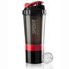 Amazing Combo Protein Gym Shaker Bottle with 2 Extra Compartment for Gym, Sports & Exercise l Shaker Bottle | Gym Shaker l Protein Shaker | Sipper Bottle 500 ML. (Gym Protein Shaker (RED) view 1