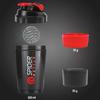 Amazing Combo Protein Gym Shaker Bottle with 2 Extra Compartment for Gym, Sports & Exercise l Shaker Bottle | Gym Shaker l Protein Shaker | Sipper Bottle 500 ML. (Gym Protein Shaker (RED) view 4