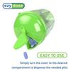 EZY DOSE 6-Compartment Green Vitamin Organizer, 30-Day Pill Storage view 4