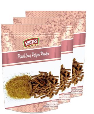 Exotes Pipal/Long Pepper Powder -750g (3*250g)