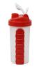 Eco Shopee SHOPPING SIMPLIFIED Pill Box Organizer with Water Bottle Weekly Seven Compartments with Drinking Bottle - (P 600) (Red) view 3