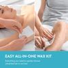 Gleebee Wax Strips 60 counts, Waxing Strips, Wax strips for Hair Removal, Wax kit including 40 Body trips and 20 Facial Strips, Hair Removal Body Wax Strips for Face, Arms, Legs, Underarms, and Bikini, Bikini Wax Kit for Women view 4