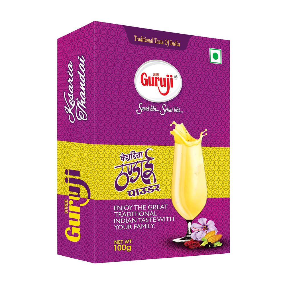 Shree Guruji Kesariya Thandai Powder, 100 Grams (4)