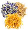A D Food & Herbs Combo of Dried Butterfly Pea Flower/Chamomile/Calendula Flower Petals Aromatic Edible for Homemade Lattes, Tea Blends, Bath Salts, Gifts, Crafts each pack (200 Gms) view 1