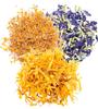 A D Food & Herbs Combo of Dried Butterfly Pea Flower/Marigold/Calendula Flower Petals Aromatic Edible for Homemade Lattes, Tea Blends, Bath Salts, Gifts, Crafts each pack (200 Gms) view 1