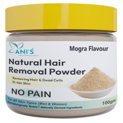 Natural Waxing Mogra Flavor Powder No Pain