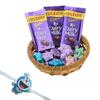 SFU E Com Cadbury Gift Combo | Rakhi Chocolate for Brother | Doremon Rakhi with Chocolates | Roli, Chawal, Chandan, Misri | 319 view 1