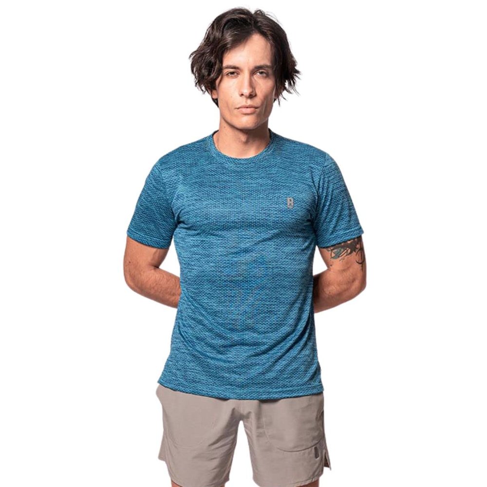 Baller Athletik Boost Tee Men - Blue Marine
