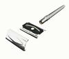 Stainless Steel Shaving Razor (Silver, Pack of 1) view 2