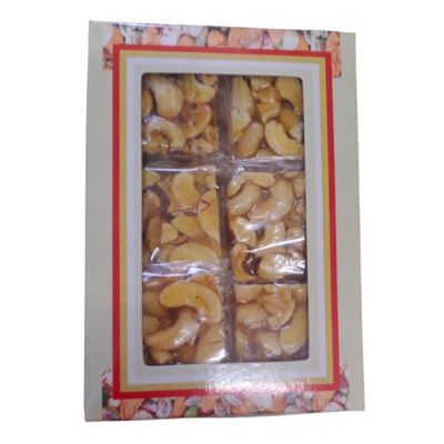 Season Edition Cashew Chikki | Chikki Bar | Sweets | Made with Cashews | (Pack of 1, 265g each)
