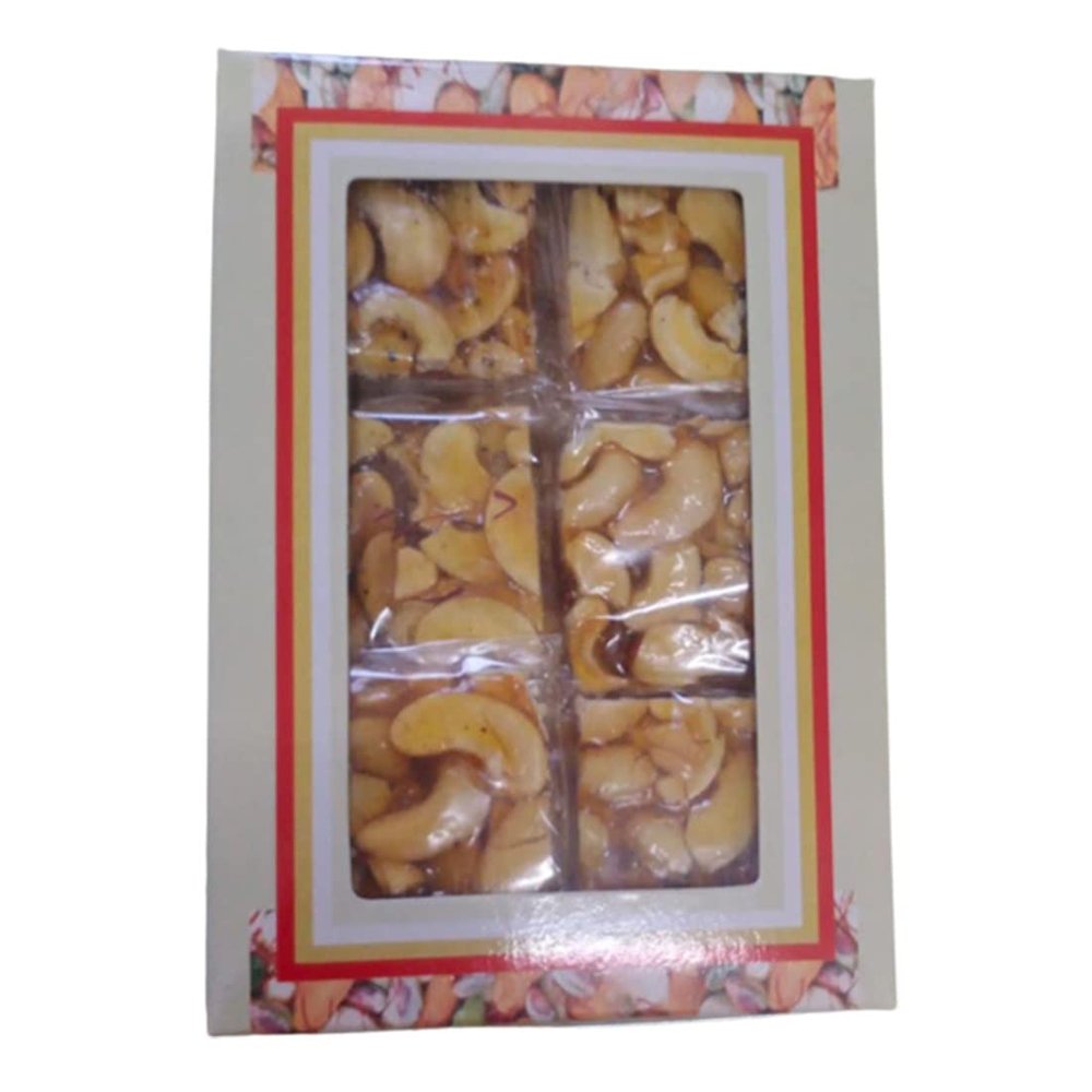 Season Edition Cashew Chikki | Chikki Bar | Sweets | Made with Cashews | (Pack of 1, 265g each)