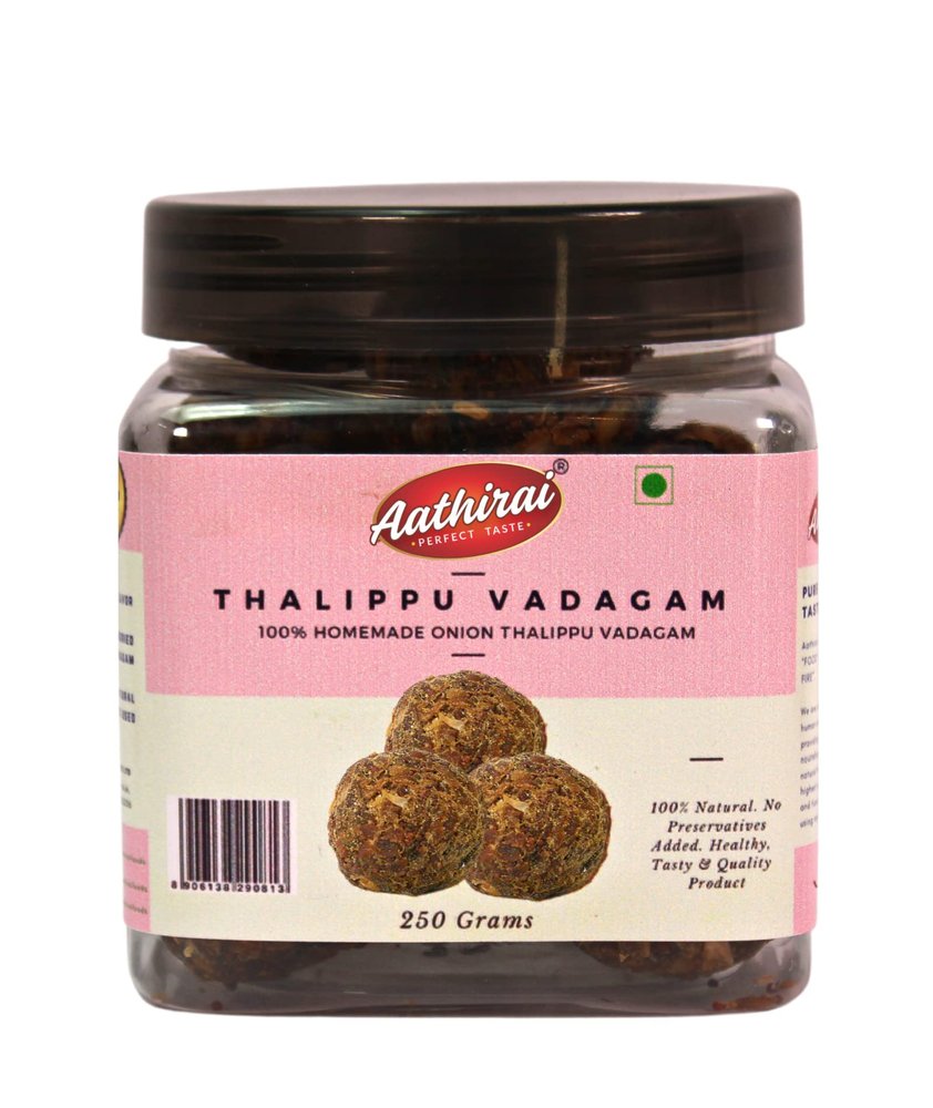 Aathirai Homemade Thalippu Vadagam/Onion Vadagam/Sun-Dried Kari Vadagam 250 G