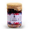 Indic Organics Gulkand of Desi & Damask Rose Petals Sun-Cooked with Rock Sugar in Ayurvedic Process for 6 Months | Infused with Western Ghats Raw Honey | Pitta Pacifier | Internal Body Coolant (Honey Infused, 300 Grams) view 2