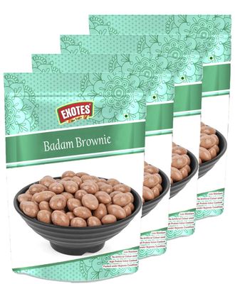 Exotes Badam Brownie -800g (4*200g)