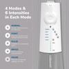 Caresmith Neo Cordless Oral Flosser | 24 Pressure Settings with 5 Modes & 6 Intensities | 300 ml Large Detachable Water Tank | Dental Flosser for teeth | IPX7 Waterproof | 2 Jet Tips Provided (White) view 2