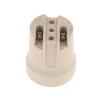 AC110-220V E27 Ceramic Lamp Holder Electric Light Bulb Socket Lamp Base Cap for Quartz Bulbs, Halogen lampd, LED Bulbs view 1