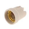 AC110-220V E27 Ceramic Lamp Holder Electric Light Bulb Socket Lamp Base Cap for Quartz Bulbs, Halogen lampd, LED Bulbs view 3