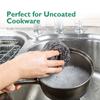 COOLJOB Stainless Steel Scrubbing Scouring Pad & Sponge, 25 Grams, 12 Pack view 4