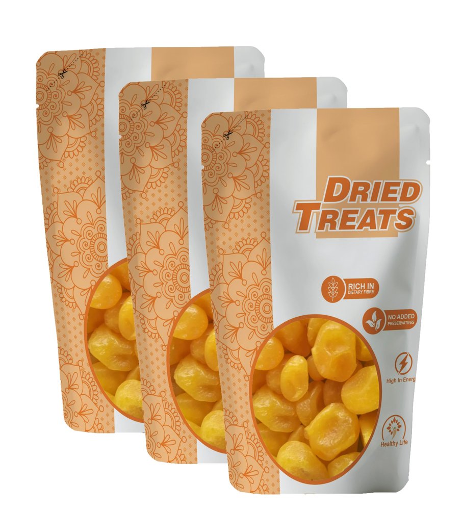 Dried treats Baby Lemon Dry 750 Grams (250gm X 3)  Sweet, Tangy & Juicy Candy Snack For Kids | Dietry Fibre and Antioxidants | Add to Breakfast, Smoothies or Hand Over as a Quick Treat | Dried Baby Lemon Candies Loved By Kids | No Cutting, Just Open
