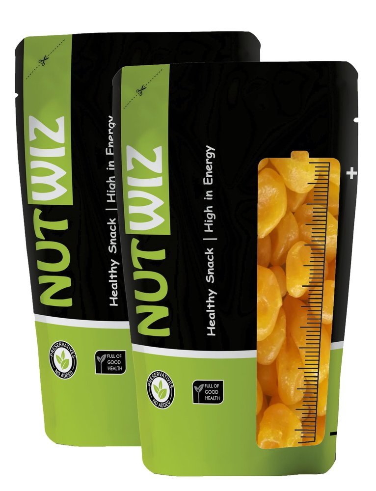 Nutwiz Baby Lemon Dry 400 Grams (200gm X 2) Sweet, Tangy & Juicy Candy Snack For Kids | Dietry Fibre and Antioxidants | Add to Breakfast, Smoothies or Hand Over as a Quick Treat | Dried Baby Lemon Candies Loved By Kids | No Cutting, Just Open & Eat