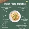 Millet Amma Little Millet Pasta - 360 Gms | (Pack of 2 - Each 180 Gms) | Kutki, Samai, Same, Samalu - Pasta | Zero Maida & 100% Vegan | Best Choice for Instant Breakfast & Dinner view 2