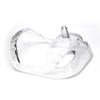 5 Pcs Beard Shaper, Goatee Mustache Grooming Styling Tool Set, Face Hair Styling Template for Man, Beard Guide Trimmer Template, Transparent view 3