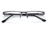 TJT Half Rim Reading Glasses For Men And Women Power +1.00 +1.25 +1.50 +1.75 +2.00 +2.25 +2.50 +2.75 +3.00 Colour (Metallic) (+3.00) view 1