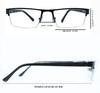 TJT Half Rim Reading Glasses For Men And Women Power +1.00 +1.25 +1.50 +1.75 +2.00 +2.25 +2.50 +2.75 +3.00 Colour (Metallic) (+3.00) view 3