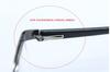 TJT Half Rim Reading Glasses For Men And Women Power +1.00 +1.25 +1.50 +1.75 +2.00 +2.25 +2.50 +2.75 +3.00 Colour (Metallic) (+3.00) view 4