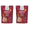 Immunit No Maida Browntop Millet Noodles | Vegan, Not Fried, No MSG, No Preservatives | 175 Grams, Pack of 2 view 1