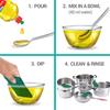 Spotzero By Milton Dishwash Gel Set of 2, 500 ml Each, Citrus | Liquid Dishwash Gel | Fights Grease | Power Cleans view 3