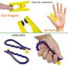 AcuPoints Acupressure Combo Tools For Stress and Pain Relief (Natural Care) With Various Types of Massager, Rollers, Jimmy, Power Foot Mat, Magnetic Finger Clip + Shoe Sole view 3