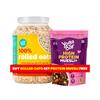 Yogabar Breakfast Protein Combo (Buy Rolled Oats 1kg, Get Protein Muesli 350g FREE) -100% Rolled Oats 1 kg and High Protein Muesli - Choco Almond & Cranberry 350g view 1