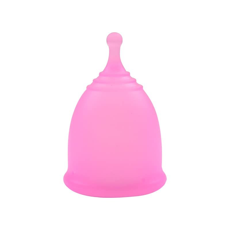 DGARYS Menstrual Cup Foldable Reusable Woman Period Menstrual cup, Medical Silicone Menstrual cup| No Leakage| Ultra Soft, Odour & Rash Free| Protection for Up to 8-10 Hours (S)