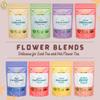 A D Food & Herbs Combo of Dried Butterfly Pea/Rose/Blue Corn/Chamomile/Calendula Flower Petals Aromatic Edible for Homemade Lattes, Tea Blends, Bath Salts, Gifts, Crafts each pack (250 Gms) view 2