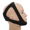 CPAP Chin Strap, Anti Snore Chin Strap, Adjustable Snoring Solution/Sleep Aid for Men and Women, Stopper Chin Straps for Snoring, Anti Snoring Devices, Stop Snoring, More Nose Breathing (Black) view 1