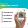 Accu-Chek Instant S Blood Glucose Glucometer Kit with Vial of 10 Strips, 10 Lancets and a Lancing Device Free for Accurate Blood Sugar Testing view 2