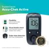 Accu-Chek Active Blood Glucose Glucometer Kit with Vial of 10 Strips, 10 Lancets and a Lancing device FREE view 2