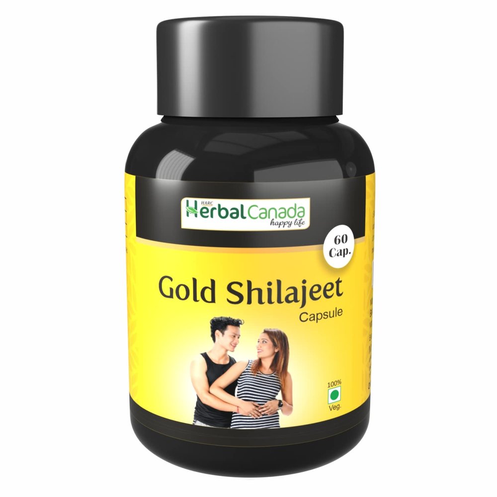 Herbal Canada Gold Shilajit Capsules - 60 Capsule